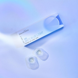 PEGAVISION 晶碩 抗藍光維他命Anti Blue Light 透明日拋30pcs